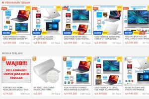 Rekomendasi Toko Laptop di Shopee