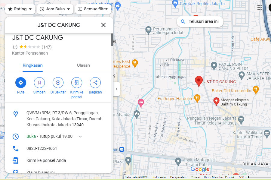 sortir jakarta timur