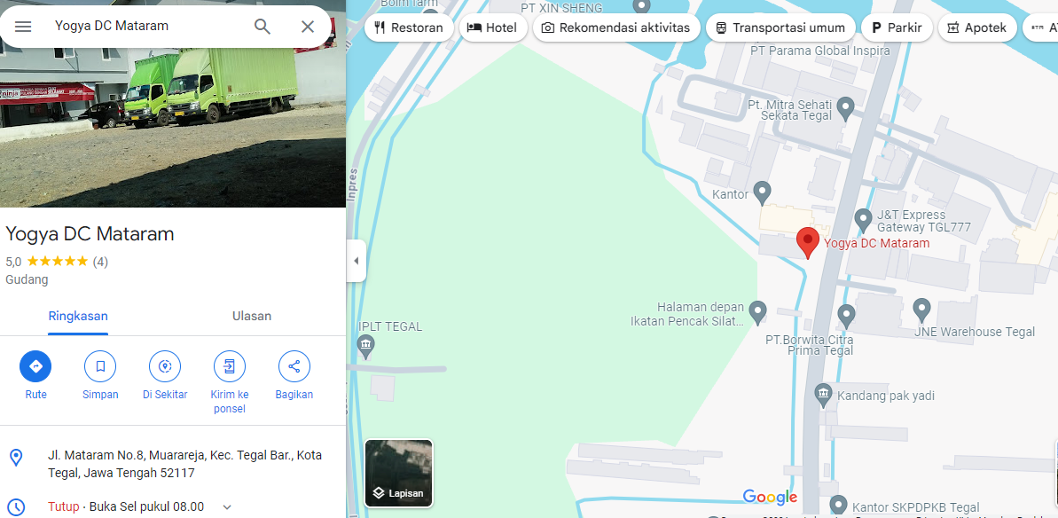 tegal dc shopee